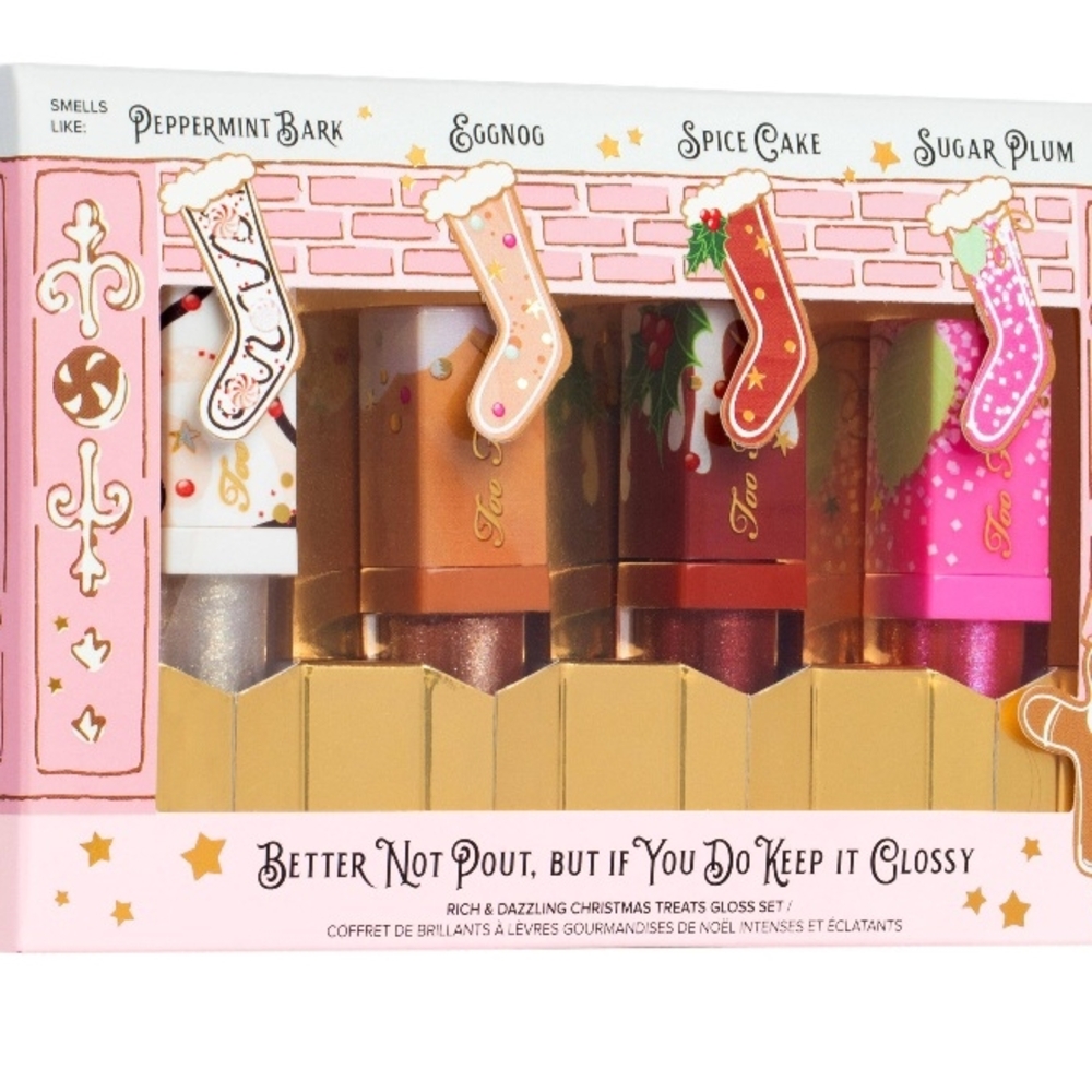 Too Faced Holiday Lip Gloss Collection